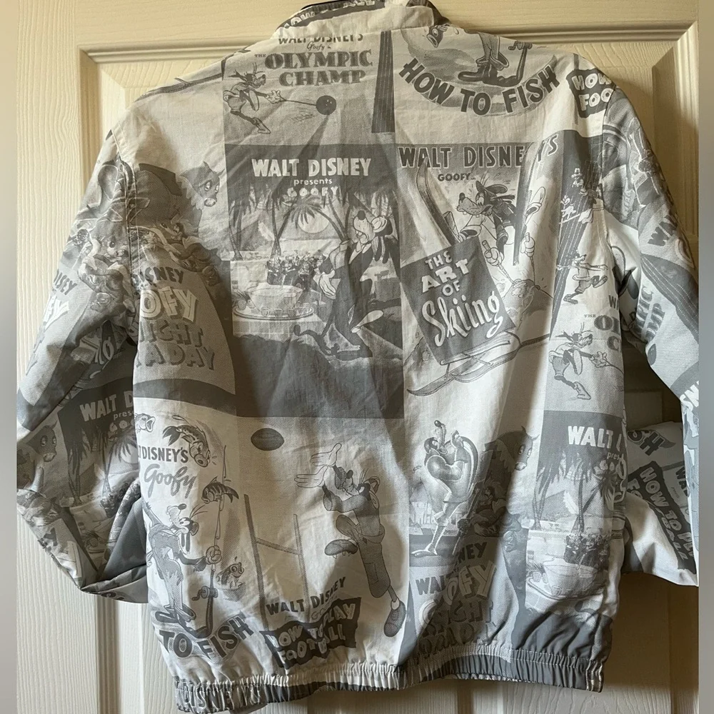Goofy vintage style Disney parks windbreaker